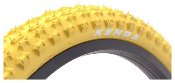 Pneu BMX KENDA K-51 20 pouces x 2 25 pouces jaune