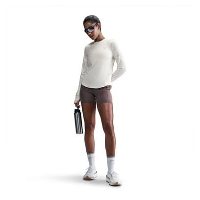 Maillot manches longues Nike Swift Beige Femme