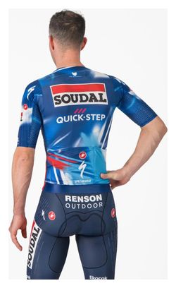 Maillot Castelli Aero Race 8S Soudal Quick-Step 2025 de manga corta