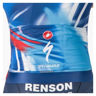 Maillot Castelli Aero Race 8S Soudal Quick-Step 2025 de manga corta