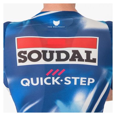 Maillot Castelli Aero Race 8S Soudal Quick-Step 2025 de manga corta