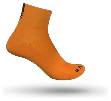 GripGrab Lightweight SL Short Sock Orange Hi-Vis
