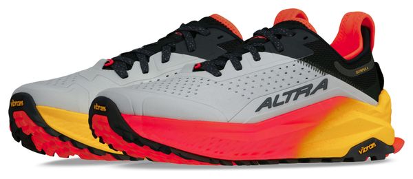 Chaussures Trail Altra Olympus 6 Gris/Rouge Homme