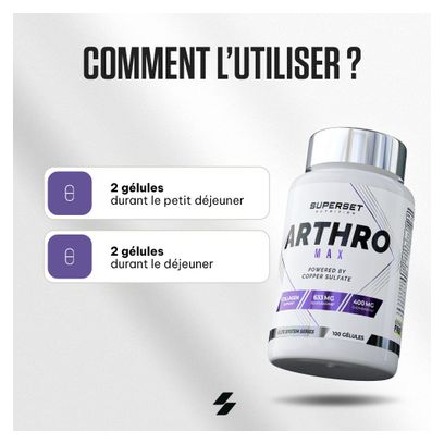 Arthro Max (100 Caps) - Superset Nutrition -  Soin Articulations