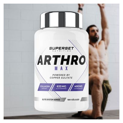 Arthro Max (100 Caps) - Superset Nutrition -  Soin Articulations