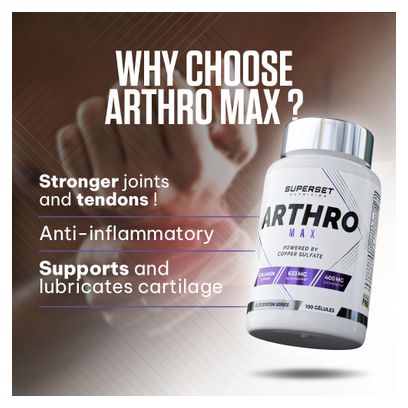 Arthro Max (100 Caps) - Superset Nutrition -  Soin Articulations