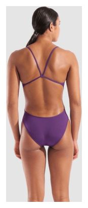 Costume da bagno reversibile Arena Viola/Verde Donna