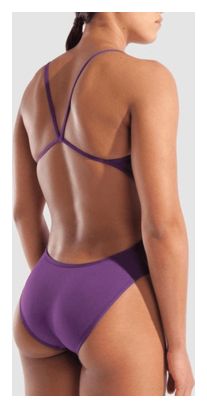 Costume da bagno reversibile Arena Viola/Verde Donna