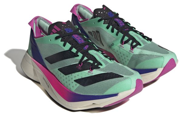 Laufschuhe adidas running Adios Pro 3 Grün Rosa Unisex