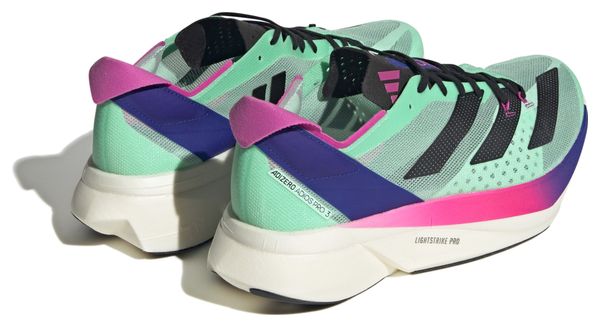 Laufschuhe adidas running Adios Pro 3 Grün Rosa Unisex