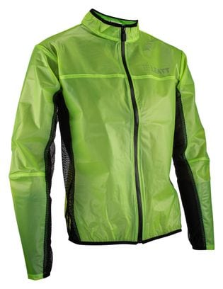Leatt RaceCover Rain Jacket Lime Green