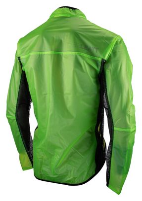 Chaqueta de lluvia Leatt RaceCover Verde lima