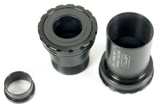 Boitier de Pédalier SD BB386 Threaded Lock 24mm Noir