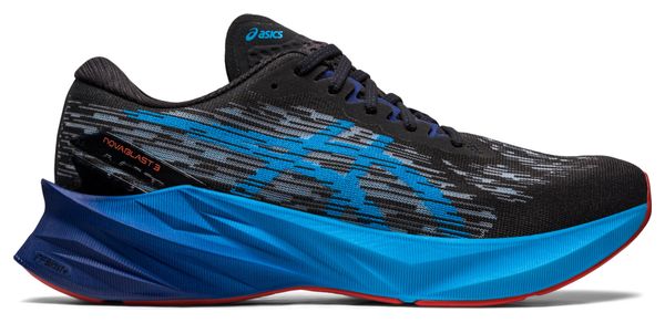 Asics Novablast 3 Running Shoes Black Blue