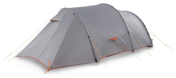 Tente De Randonnée 4 Personnes Forclaz MT 900 Ultralight Gris