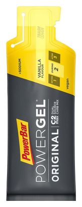 Gel énergétique PowerGel vanille 24 x 41 g