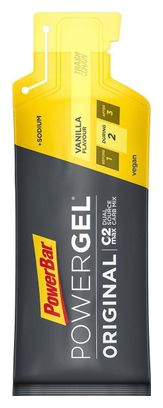 Gel énergétique PowerGel vanille 24 x 41 g