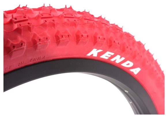 Pneu BMX KENDA K-51 20 pouces x 2 25 pouces rouge