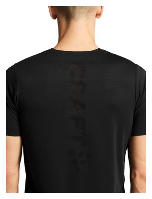 Maglia a maniche corte Craft Race Day nera da uomo