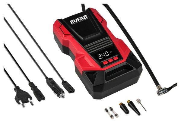 Eufab -  Compresseur Dual Power Avec Branchement 12v Et 230v - Eufab