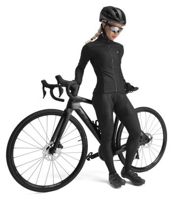 Veste vélo softshell femme Cyclisme J1 Vermont Noir