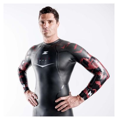 Combinaison néoprène Z3rod Flex Max Noir/Rouge Homme