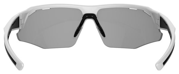 Occhiali AZR GALIBIER bianco / nero grigio schermo a specchio