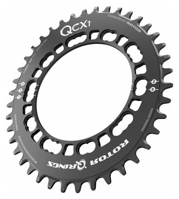 ROTOR Cyclo-cross QCX1 BCD110 5 Spokes Black