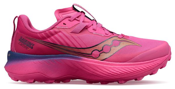 Saucony Endorphin Edge Prospect Pink Gold Men's Trail Shoes