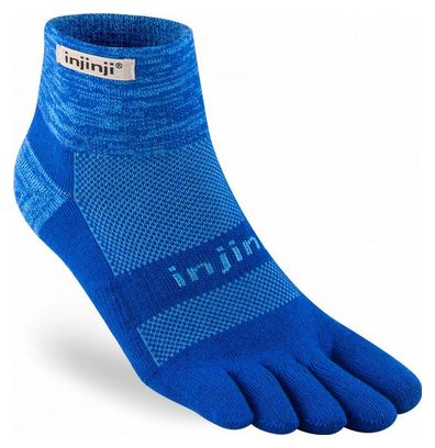 Chaussettes à orteils de running Trail Midweight Mini-Crew Coolmax unisexe