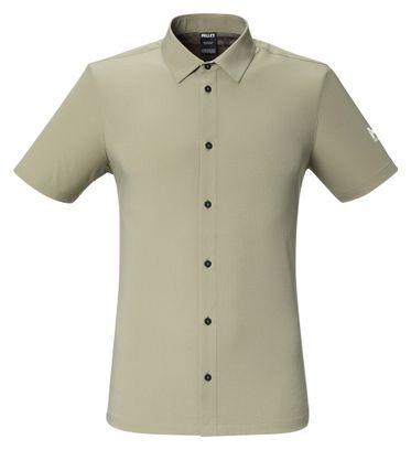 Camicia Millet Seneca Stretch verde da uomo