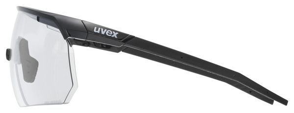 Uvex Pace One V Gafas <p>espejadas</p>Negro/Plata