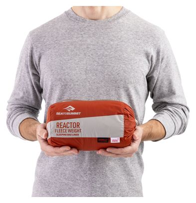 Sea to Summit Reactor Fleeceweight Sleeping Bag Liner - Red