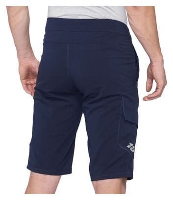 Shorts 100% Ridecamp blu