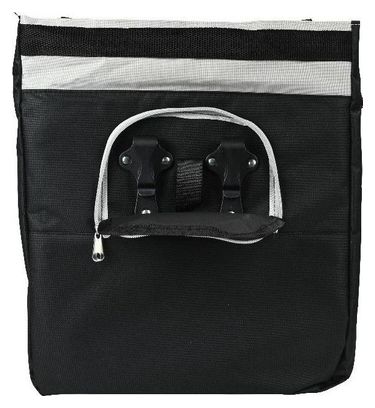 Sacoche à vélo simple 17 litres noir Ville/Vélo