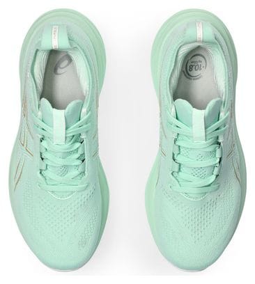 Chaussures de Running Femme Asics Gel Nimbus 26 Vert