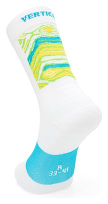 Chaussettes Vertical Mountain Animal Skin Bleu/Blanc