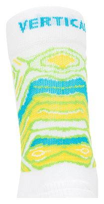 Chaussettes Vertical Mountain Animal Skin Bleu/Blanc