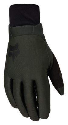 Guanti lunghi Fox Defend Thermo verde scuro