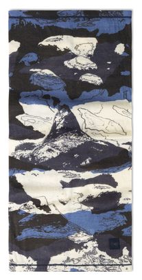 Tour De Cou Buff Merino Lightweight Prints Esyr Blue
