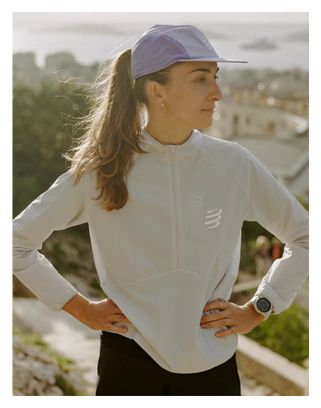Veste Coupe-Vent Compressport Aura Gris Femme