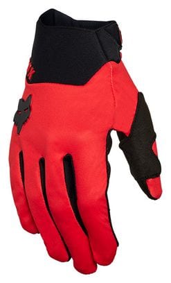 Fox Defend Wind Long Handschoenen Rood