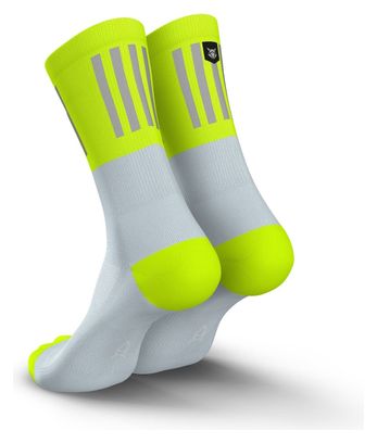 Incylence High-Viz V3 running socks Fluorescent yellow