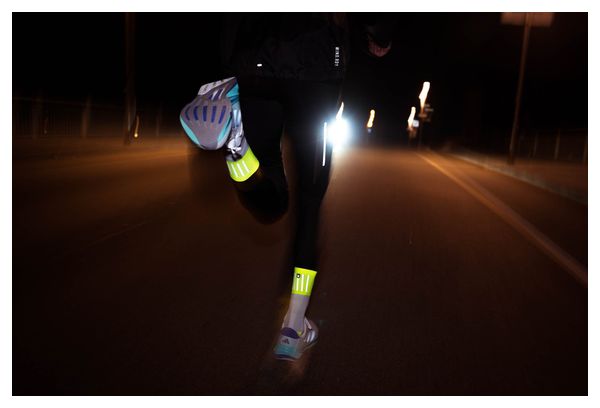 Incylence High-Viz V3 running socks Fluorescent yellow