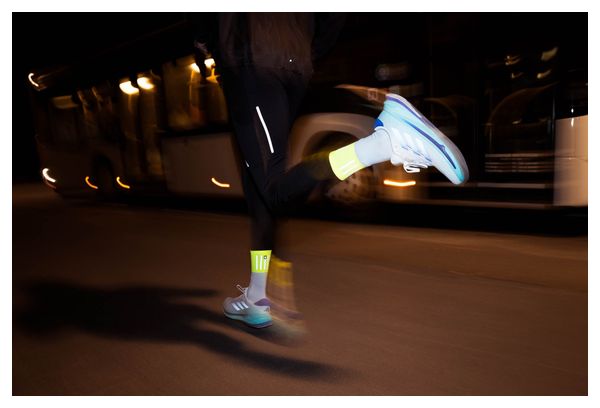 Incylence High-Viz V3 running socks Fluorescent yellow