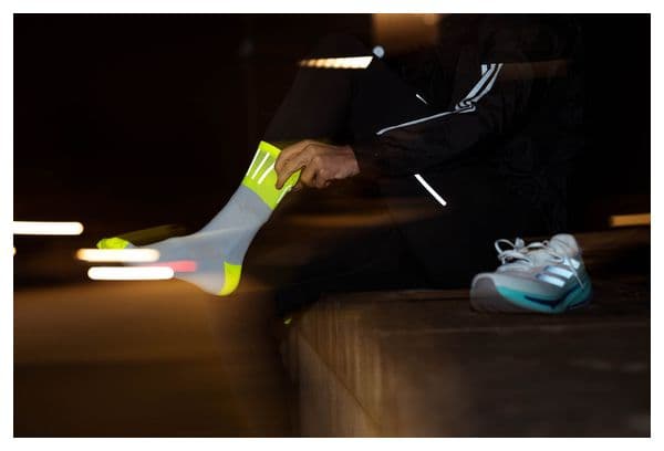 Incylence High-Viz V3 running socks Fluorescent yellow