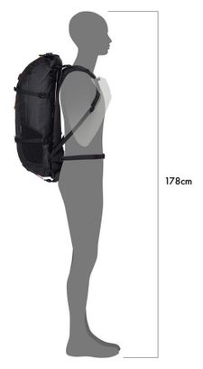 Zaino Ortlieb Atrack BP 25L Nero