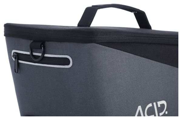 Sacoche de Porte-Bagages Acid City 8 RILink 8L Noir
