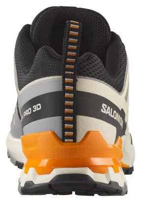 Salomon XA Pro 3D v9 Zwart/Beige/Oranje Herenschoenen