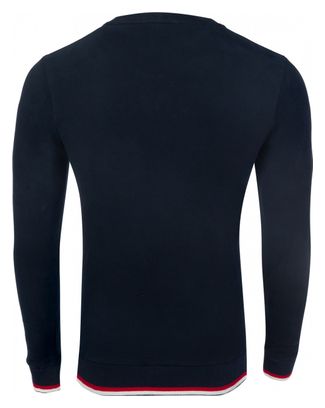 Alltricks Sport d'Epoque Sweatshirt Blau / Weiß